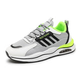 Trendy Green Mens Fashion Sneakers  Superstar Shoes Streetwear Men's Chunky Sneakers Casual Designer Platform Mens Trainers