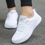 Women Sneakers Shoes Fashion Outdoor Women's Sneakers Breathable Platform Sneakers Trainers Ladies Shoes Flat Mujer Shoes Woman