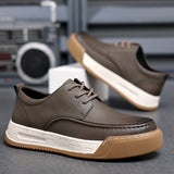 Men's Shoes Leather Casual Shoes High quality Wear-Resistant Sneakers Brand Italian Designer Flat Loafers Driving Shoes