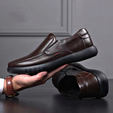 New Black Shoes Men Loafers Breathable Soft Moccasins Man High Quality Casual PU Leather Boat Shoes Men Flats Male Driving Shoes