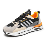 Trendy Green Mens Fashion Sneakers  Superstar Shoes Streetwear Men's Chunky Sneakers Casual Designer Platform Mens Trainers