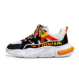 Trendy Green Mens Fashion Sneakers  Superstar Shoes Streetwear Men's Chunky Sneakers Casual Designer Platform Mens Trainers