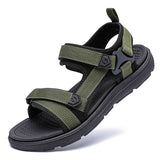Vanmie Sandals Men Summer Sandals for Men Leisure Beach Sandals Male Summer Shoes Lightweight Outdoor Casual Sandals