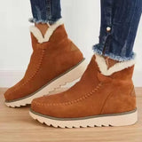 Women Snow Boots Winter Fashion Casual Warm Shoes for Women Slip On Lady Comfort Female Ankle Boot Footwear Botas De Mujer