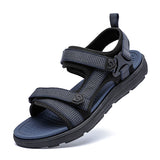 Vanmie Sandals Men Summer Sandals for Men Leisure Beach Sandals Male Summer Shoes Lightweight Outdoor Casual Sandals