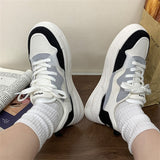 Pphmm Designer Platform Women's Sneakers Lace Up Flats Shoes Sneakers Spring Autumn Woman Casual Tennis Sports Shoes Female