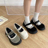 Mary Janes shoes new platform shoes retro Mary Jane shoes Japanese sweet JK uniform shoes college girls high heels women's shoes