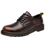 Mens Luxury Casual Genuine Hard-Leather High-quality Leisure Tooling Shoes Comfortable Inside Handmade Trend Shoes Size 38-48