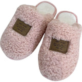 Home Cotton Slippers Couples Shoes Men Fur Cotton Women Winter Indoor Home Comfortable Warm Slides