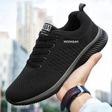 Men Sneakers Lightweight Running Sport Shoes Walking Casual Breathable Shoes Non-Slip Comfortable Big Size 35-47 Chaussure Homme