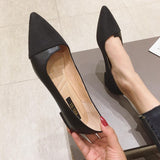 Women Flats Black Flat Shoes Dressy Comfort Brown Shoes for Lady Female Casual Shoes Solid Color Size 32-45 Basic Simple Loafers